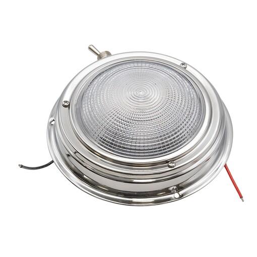 LUZ INTERIOR 0 EXT. 175 MM. INOX.