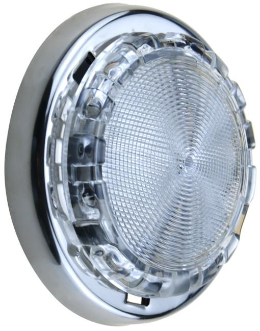 PLAFON INTERIOR INOX/PC D.75