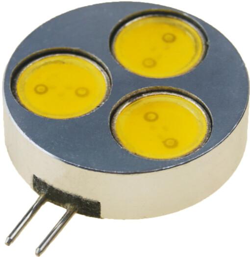 BOMBILLA G4  HORIZONTAL  3LED 4,5W 12V
