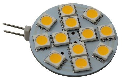 BOMBILLA G4  HORIZONTAL  12LED 2,2W 12/3