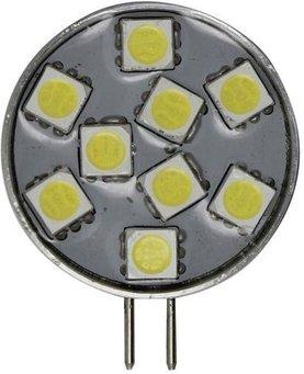 BOMBILLA G4 VERTICAL 9LED 1,8W 10/30V