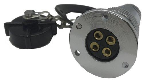 ENCHUFE ESTANCO 3 AMP. 4 POLOS