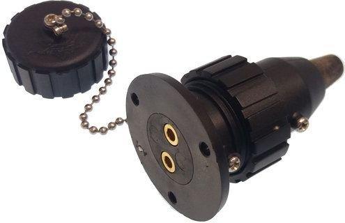 ENCHUFE NYLON  3 AMP. 2 POLOS