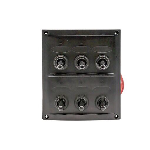 PANEL 6 INTERRUPTORES