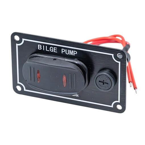 PANEL INTERRUPTOR ACHIQUE HORIZ. 15A