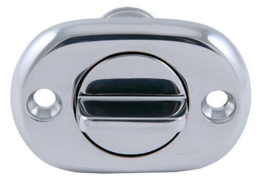DESAGÜE C/TAPON OVAL INOX 54 MM.