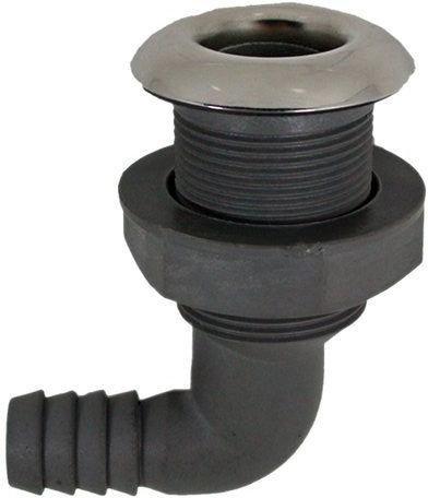 PASACASCOS NYLON/INOX 90º  1-1/2