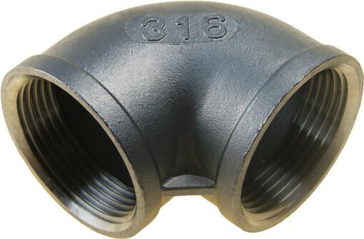 CODO 90º H-H  INOX   1-1/4