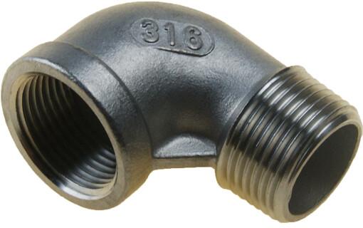 CODO 90º M-H  INOX   3/4