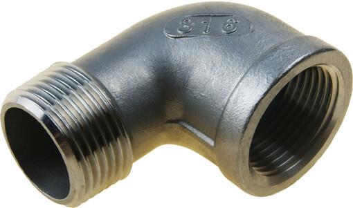 CODO 90º M-H  INOX    1