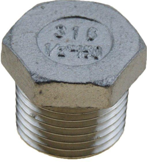 TAPON MACHO  INOX    1