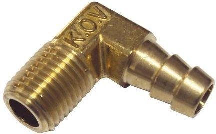 ENTRONQUE LATON 90º  NPT 1/4X3/8