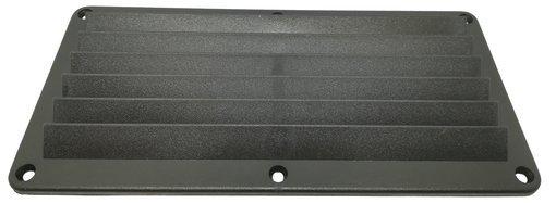 REJILLA VENT. ABS 257X123.8MM NEGRA