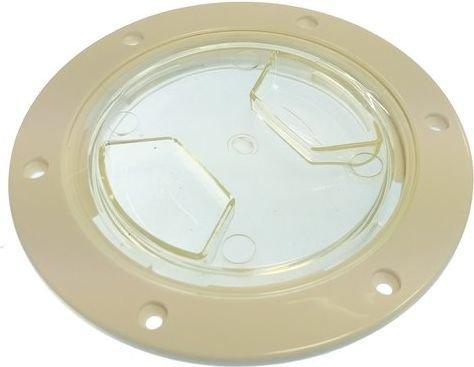 TAPA REGISTRO 102MM TRANSPARENTE