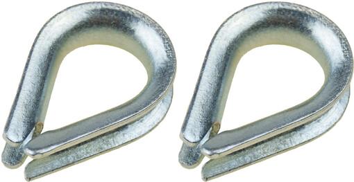 GUARDACABOS GALV. 6mm. (2)