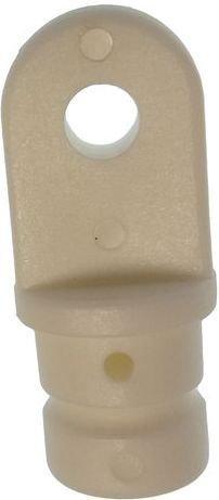 TERMINAL MACHO  NYLON BLANCO 16 MM (2)
