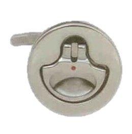TIRADOR INOX RED. C/LLAVE 63MM