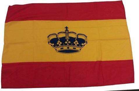 BANDERA ESPAÑOLA  70X100 C/CORONA