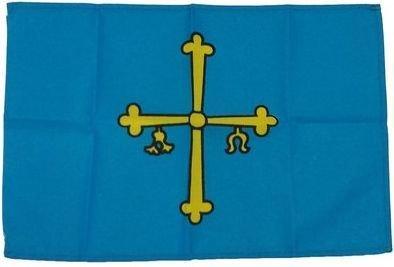BANDERA ASTURIAS  30X45