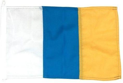 BANDERA CANARIAS  30X45