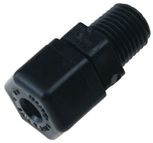 CONN 1/4FPTX1/4TU PLASTIC
