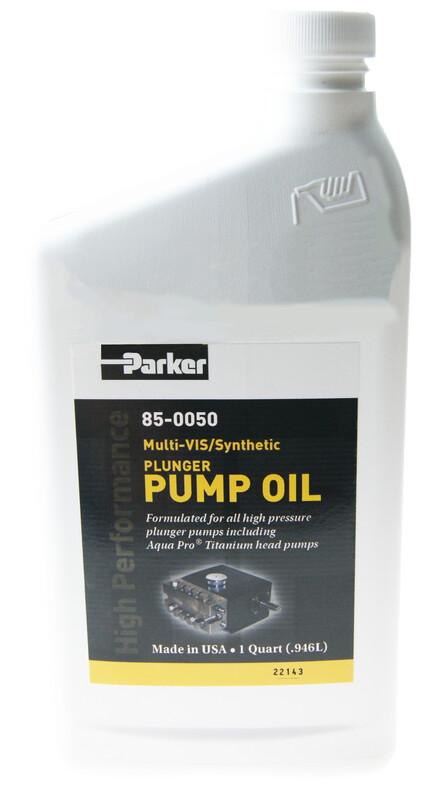 OIL, PLUNGER PUMP, PER 1 QUART
