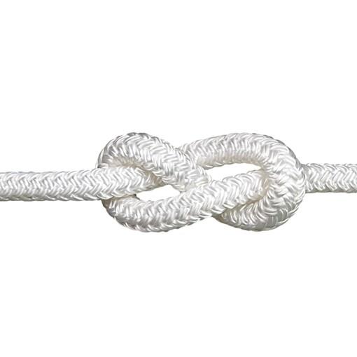 AMARRE DOBLE TRENZA Ø8MM 200M BLANCO