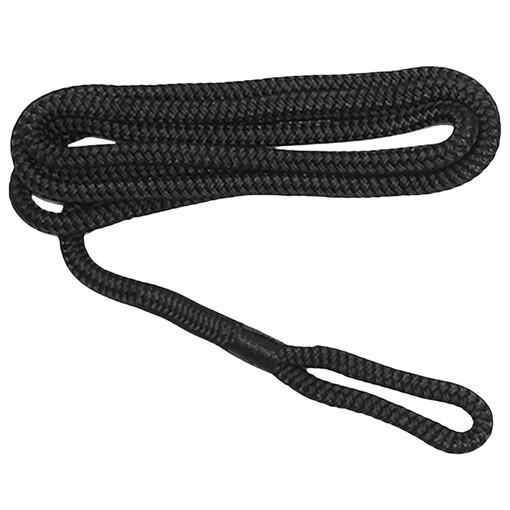 CABO TRENZADO DEFENSAS Ø8MM 1.5M NEGRO