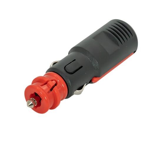 ENCHUFE MECHERO 12V/8A NEGRO