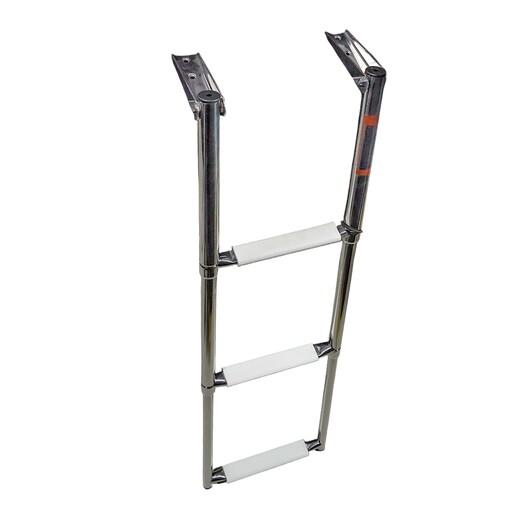 ESCALERA TELESCÓPICA 3 PELD EST BLANCA