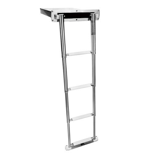 ESCALERA TELESCÓPICA EMPOTRABLE 4 PELD