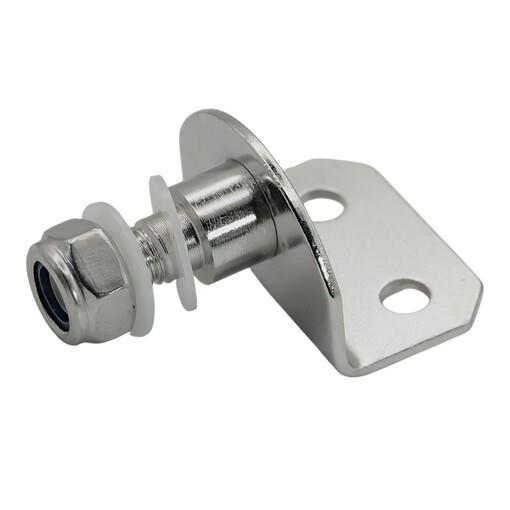 PLACA INOX DE FIJACIÓN 90° (OJO)