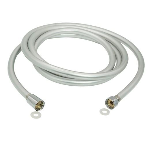 MANGUERA PVC PLATEADA 2,5 M-1/2H-1/2H