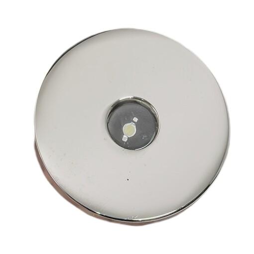 LUZ CORT. LED EMP. AZUL AISI316 Ø20MM